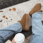 Botki śniegowce MISTIC OLAVOGA karmelowe