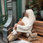 Botki śniegowce MISTIC OLAVOGA beżowe