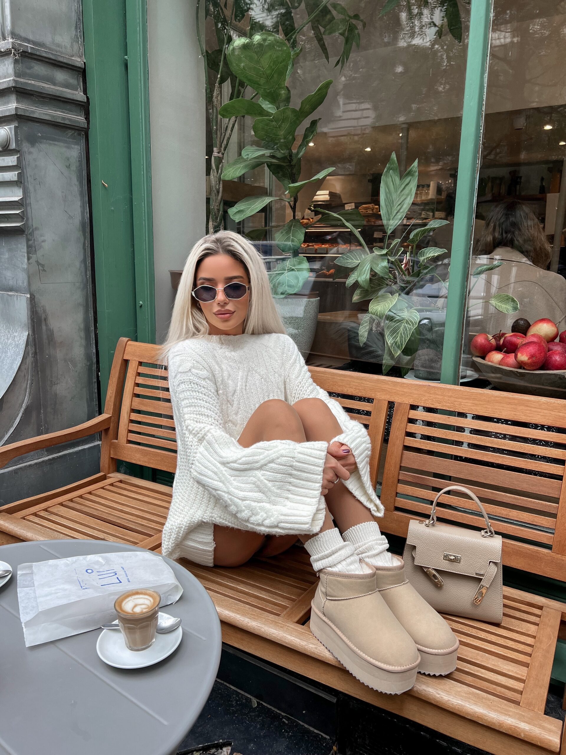 Botki śniegowce MISTIC OLAVOGA beżowe Botki śniegowce MISTIC OLAVOGA beżowe