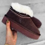 Botki śniegowce BAILA OLAVOGA brązowe