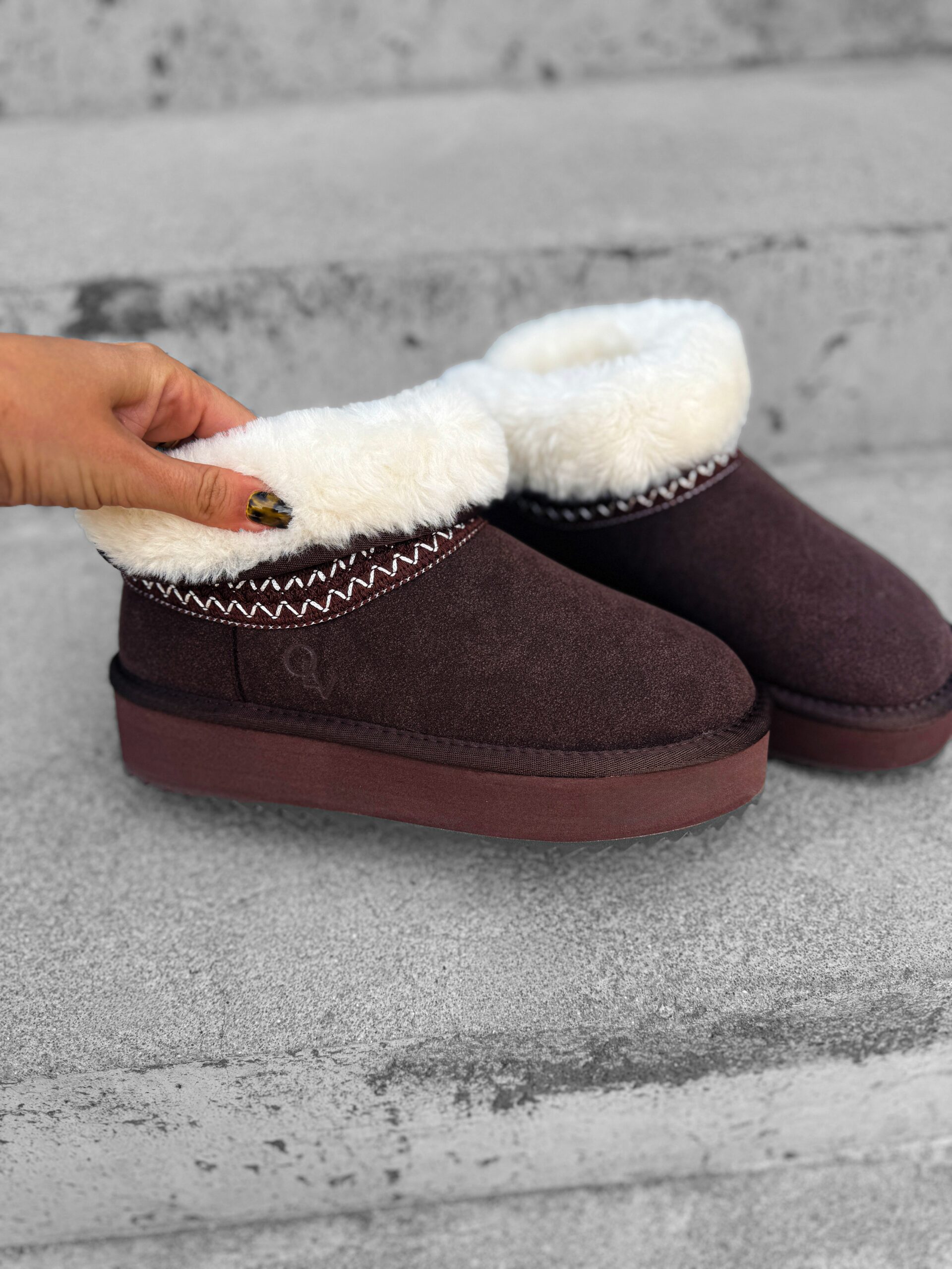 Botki śniegowce BAILA OLAVOGA brązowe Botki śniegowce BAILA OLAVOGA brązowe