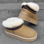 Botki śniegowce BAILA OLAVOGA beżowe