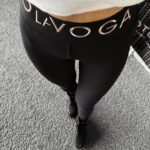 Legginsy modelujące PLEYADA OLAVOGA czarny