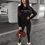 Bluza hoodie HATIA OLAVOGA czarna