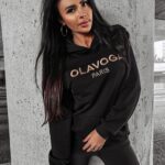 Bluza hoodie HATIA OLAVOGA czarna