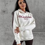 Bluza hoodie HATIA OLAVOGA ecru