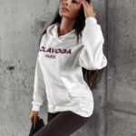Bluza hoodie HATIA OLAVOGA ecru