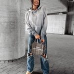 Bluza ombre FADE OLAVOGA szara