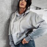 Bluza ombre FADE OLAVOGA szara