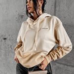 Bluza ombre FADE OLAVOGA beżowa