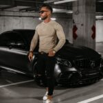 Sweter męski CAST OLAVOGA c.beż