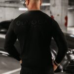 Sweter męski CAST OLAVOGA czarny