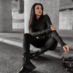 Kombinezon dopasowany BRASIL OLAVOGA czarny