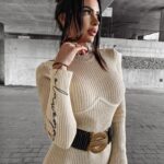 Kombinezon dopasowany BRASIL OLAVOGA beżowy