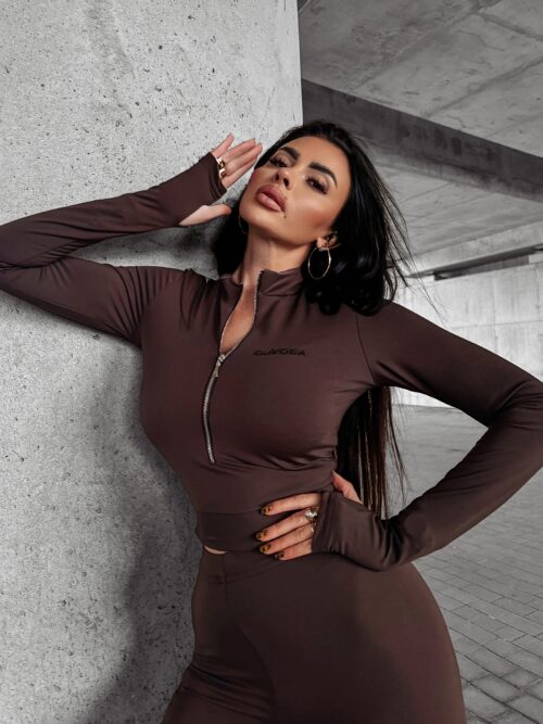 Komplet elastyczny EMORY OLAVOGA brązowy