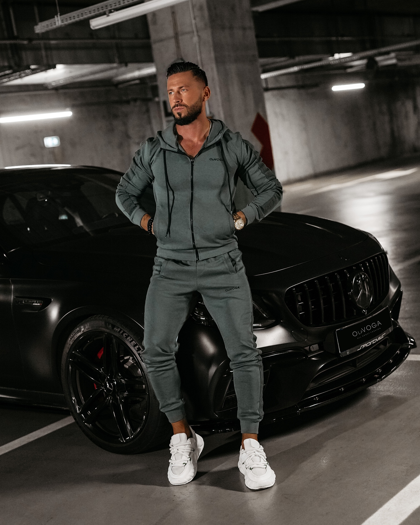 Komplet męski OPHRYS OLAVOGA khaki