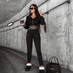 Spodnie sportowe SITRA OLAVOGA czarne