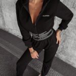 Spodnie sportowe SITRA OLAVOGA czarne