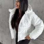 Kurtka pikowana WESTIA OLAVOGA ecru