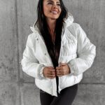 Kurtka pikowana WESTIA OLAVOGA ecru