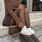 Botki śniegowce BAILA OLAVOGA brązowe