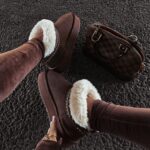 Botki śniegowce BAILA OLAVOGA brązowe