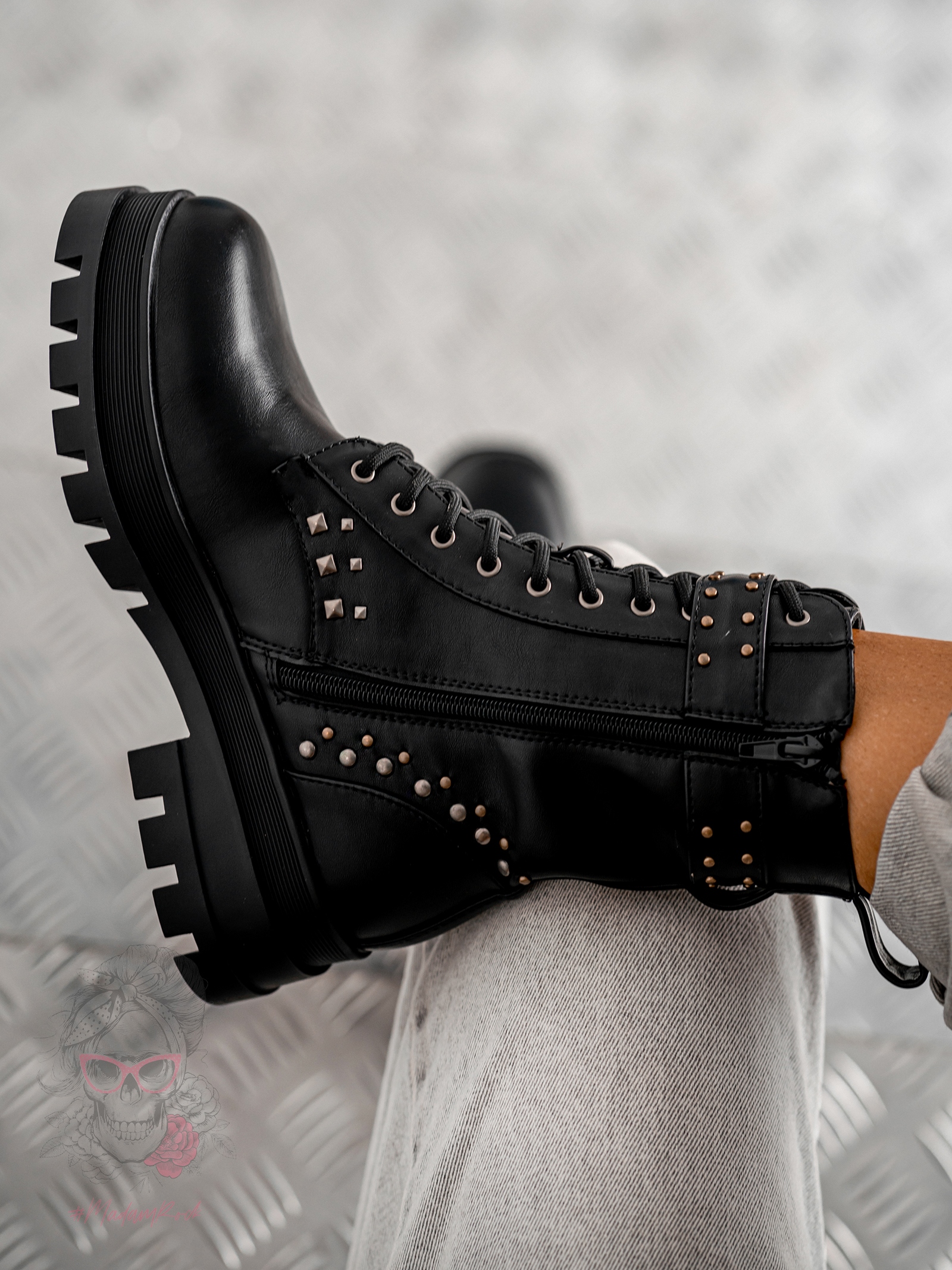 Workery damskie MANNER OLAVOGA czarne