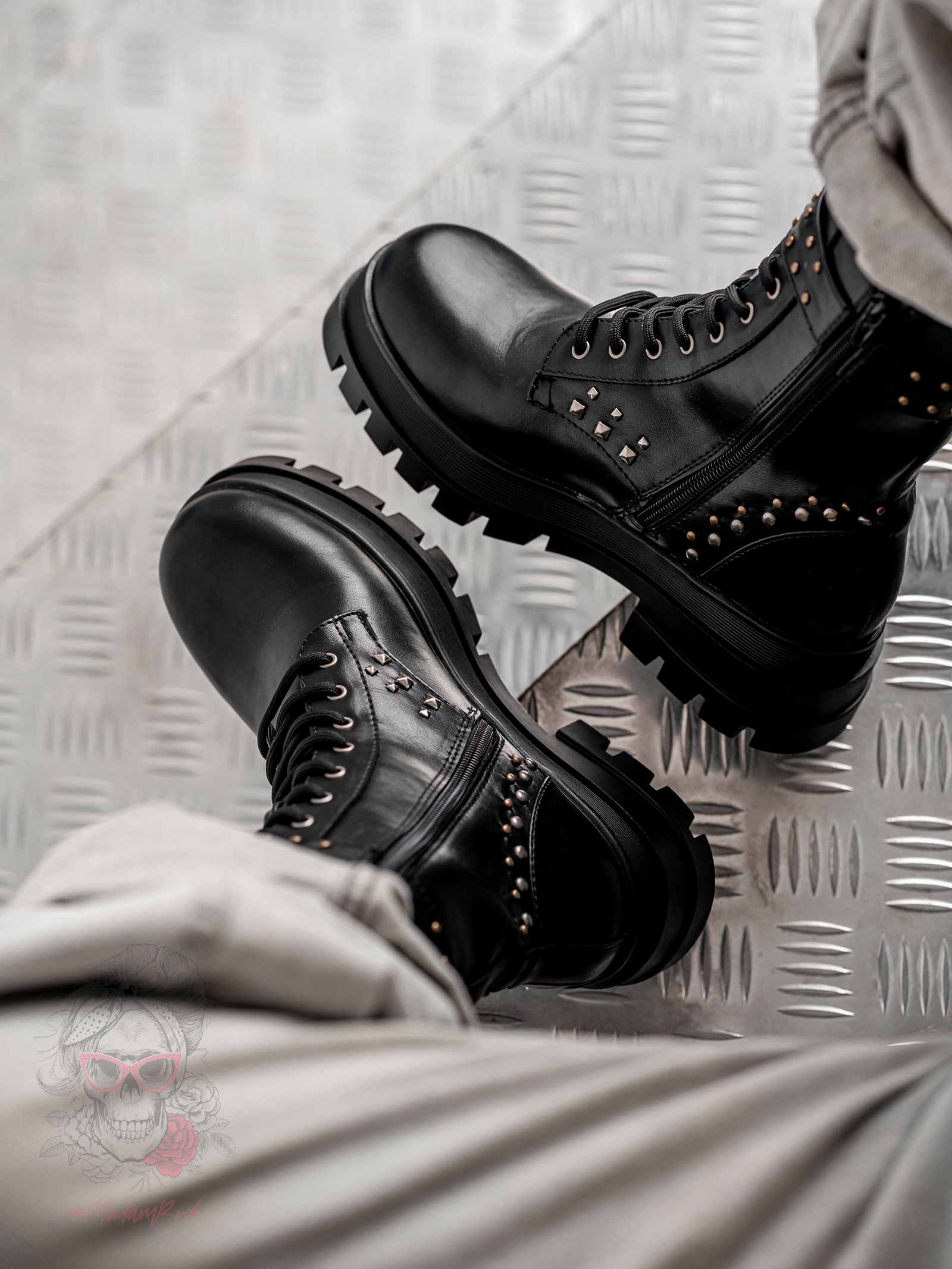 Workery damskie MANNER OLAVOGA czarne