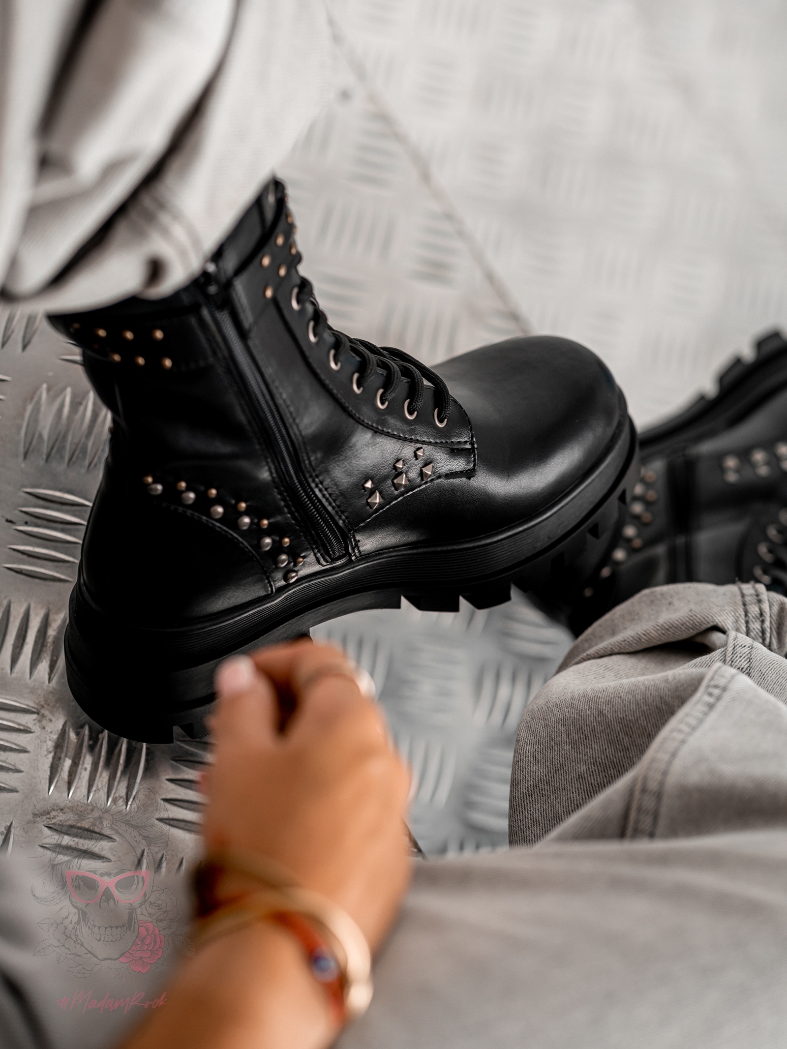 Workery damskie MANNER OLAVOGA czarne