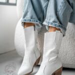 Kowbojki Lady Robin białe