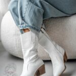 Kowbojki Lady Robin białe