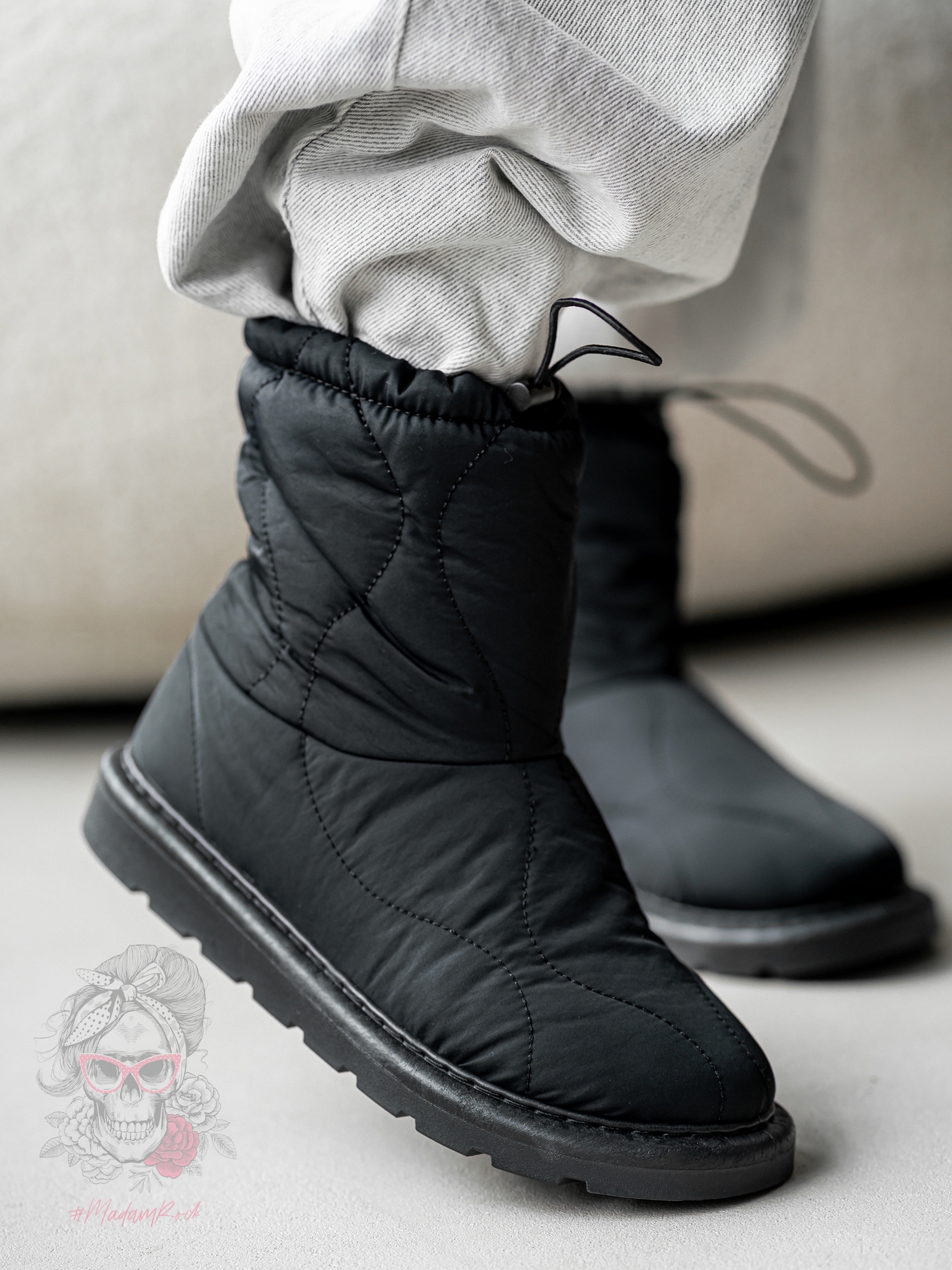 Śniegowce kurtkowe Madam Jacketo czarne