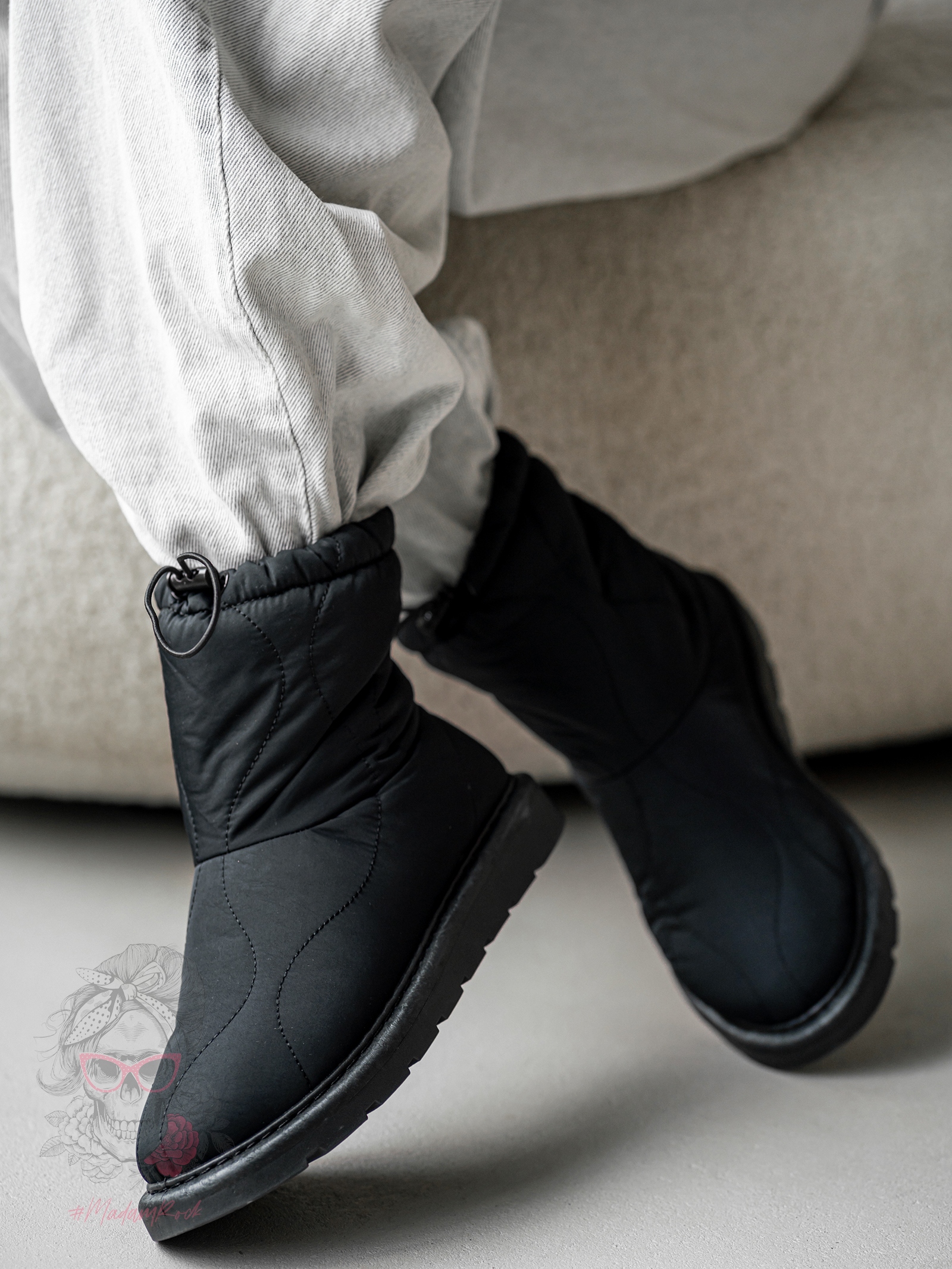 Śniegowce kurtkowe Madam Jacketo czarne