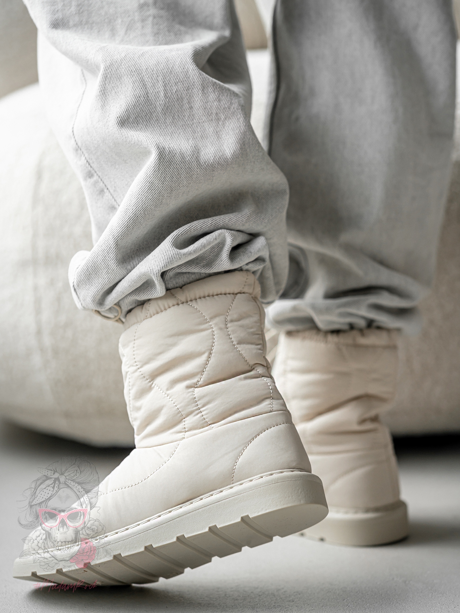 Śniegowce kurtkowe Madam Jacketo beżowe Śniegowce kurtkowe Madam Jacketo beżowe