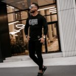 Bluzka longsleeve męska Essen Ola Voga czarna