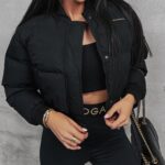 Kurtka pikowana Phonix Ola Voga czarna