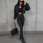 Kurtka pikowana Phonix Ola Voga czarna