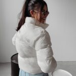 Kurtka damska puchowa Sky Ola Voga ecru