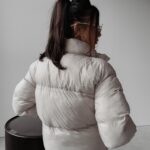 Kurtka damska puchowa SKY OLAVOGA beżowa