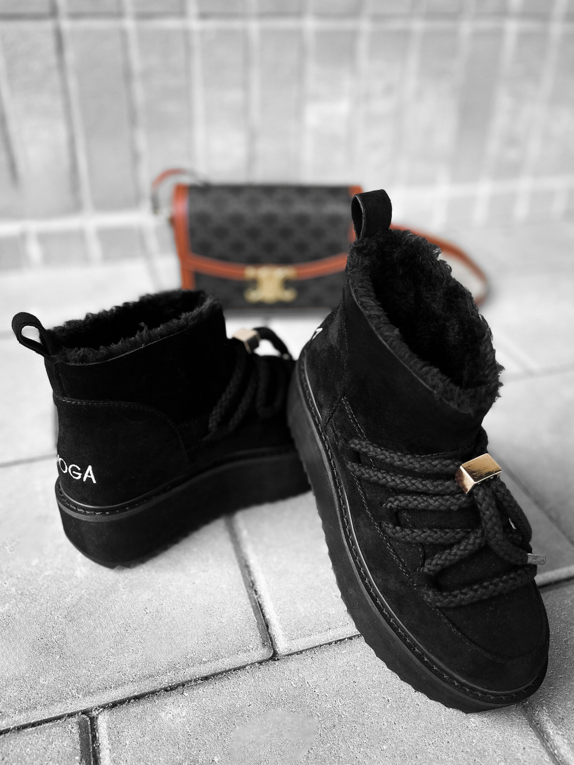 Śniegowce damskie GRANDA OLAVOGA czarne Śniegowce damskie GRANDA OLAVOGA czarne