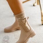 Kalosze botki Rock Umberllo beżowe