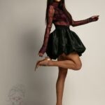 Spódnica bombka NB Vews czarna