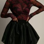 Spódnica bombka NB Vews czarna