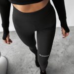 Legginsy modelująe ALISA OLAVOGA czarne