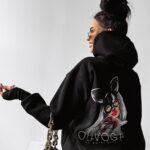 Bluza klasyczna hoodie GRACIA OLAVOGA czarna