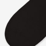 Skarpetki sportowe z kolorowym ściągaczem czarne