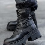 Workery militarne Rock Tikero czarne