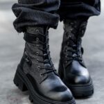 Workery militarne Rock Tikero czarne