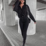 Koszula klasyczna Reta Ola Voga czarna