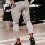 Spodnie męskie chinosy Zat Ola Voga szare